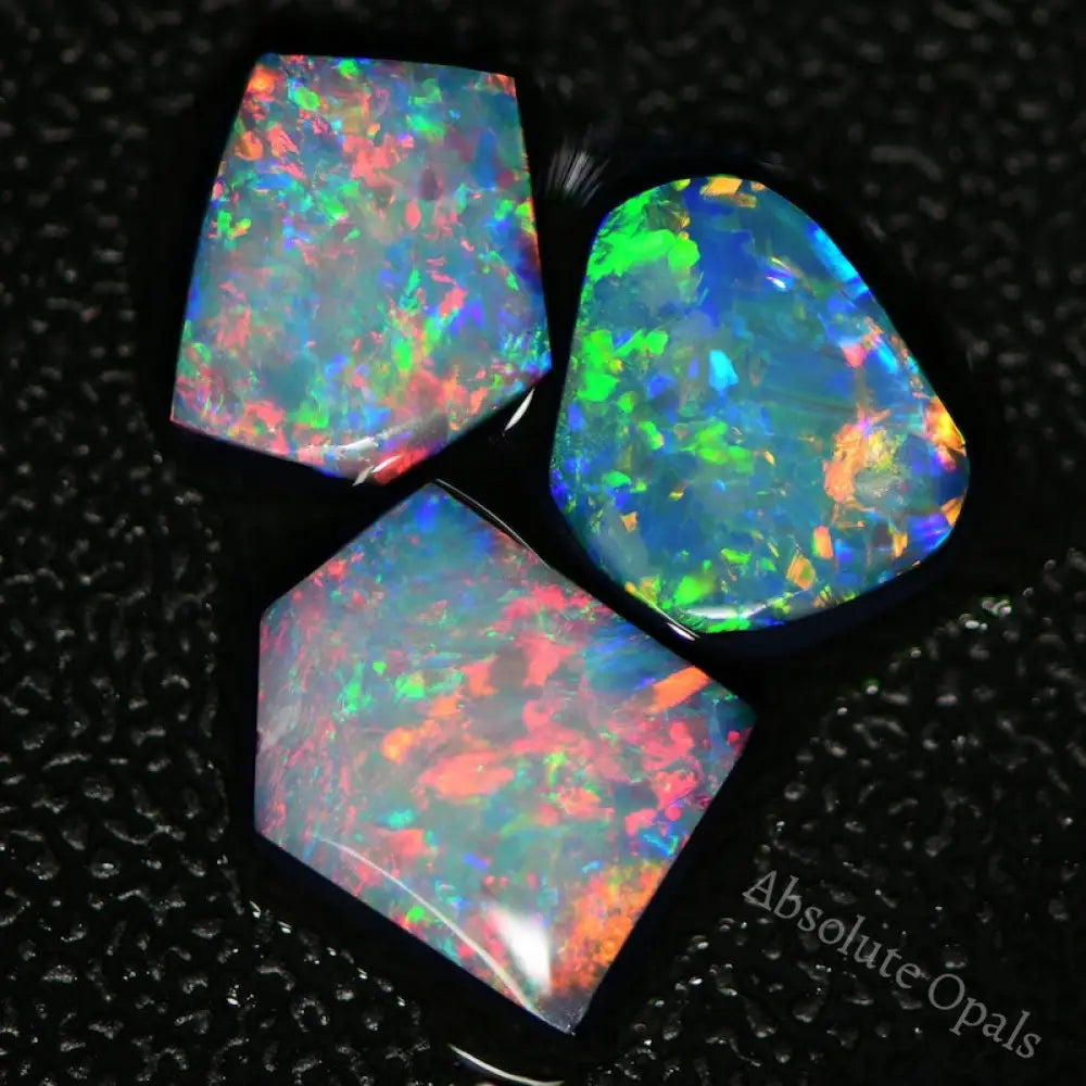 9.2 Cts Australian Opal Doublet Stone Rough Rubs Lightning Ridge