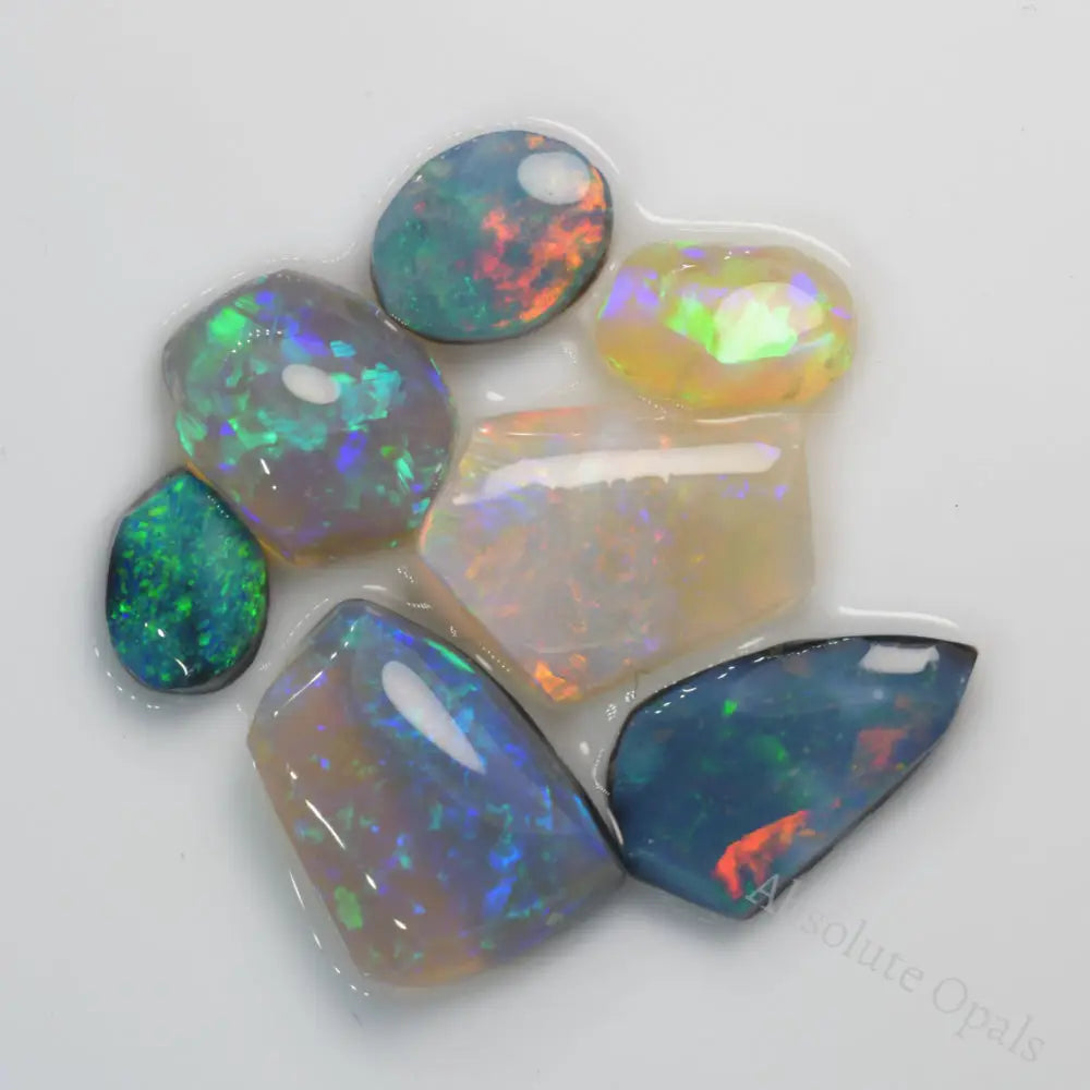 Black Rough Opal Rubs