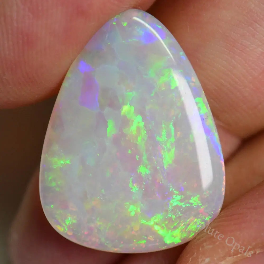 9.21 Cts Australian Solid Opal Cut Stone Lightning Ridge Light