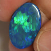 9.27 Cts Australian Opal Doublet Stone Cabochon Lightning Ridge