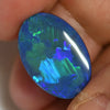 9.27 Cts Australian Opal Doublet Stone Cabochon Lightning Ridge