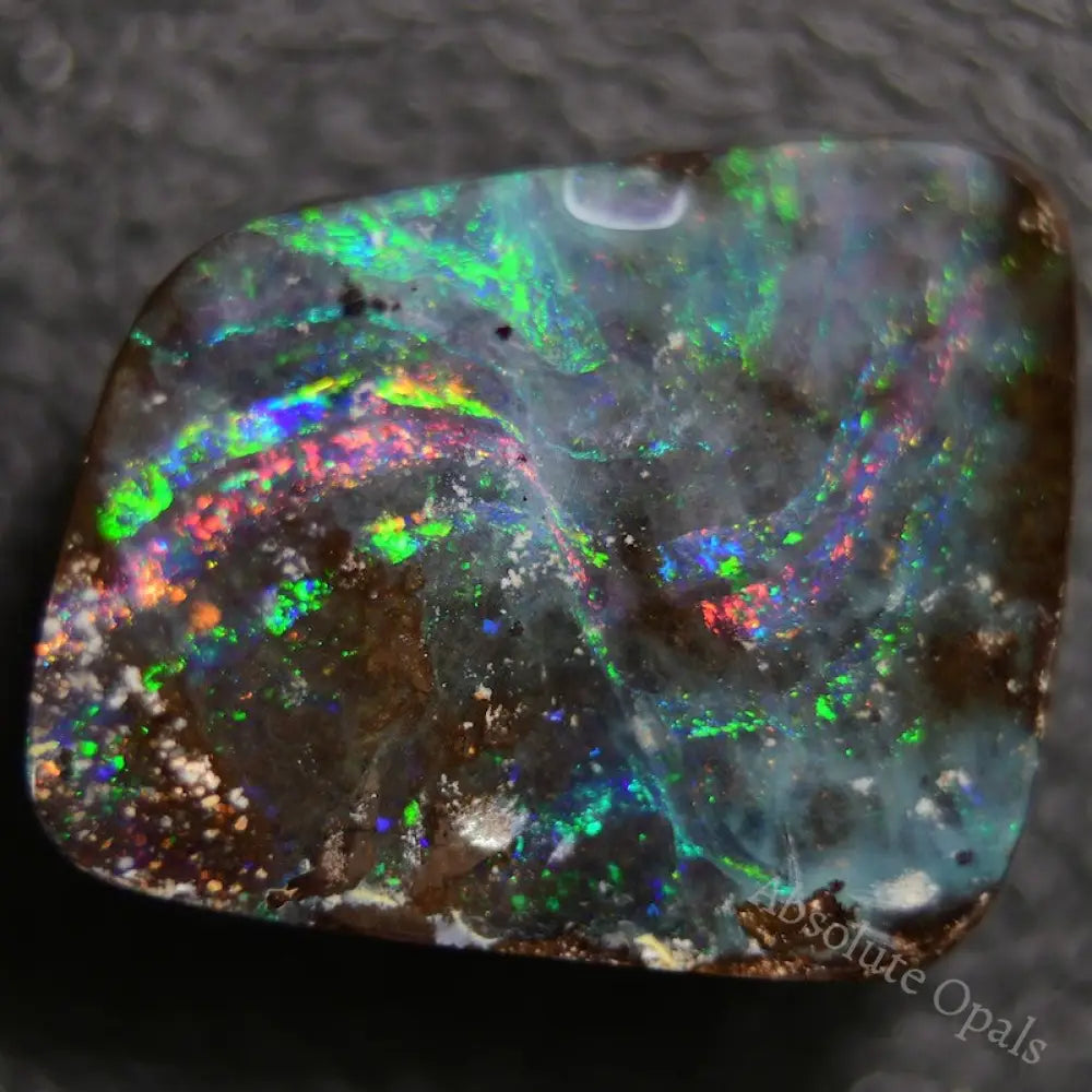 9.31 Cts Australian Boulder Opal Cut Stone