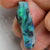 Australian Black Rough Opal, Rub Lightning Ridge