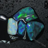 black rough opal