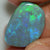 9.70 Cts Australian Single Rough Opal Rub Lightning Ridge