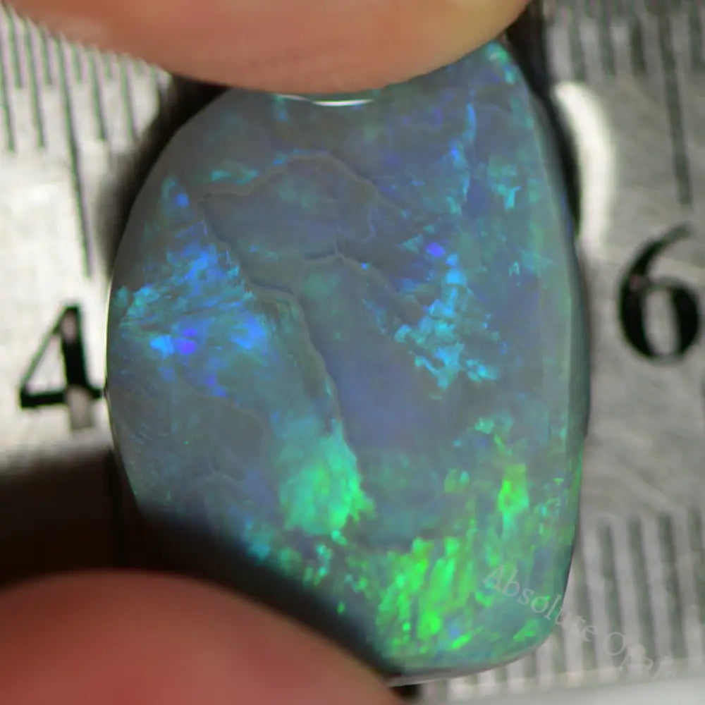 9.70 Cts Australian Single Rough Opal Rub Lightning Ridge