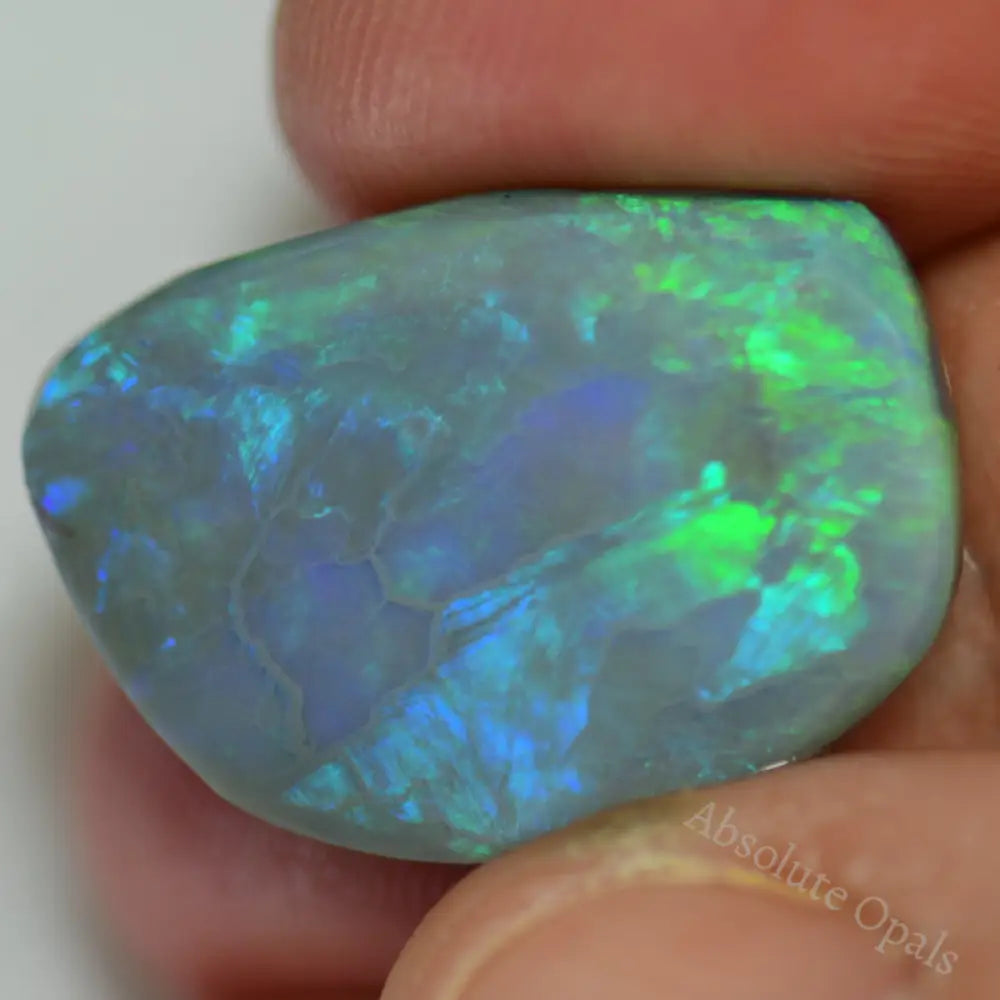 9.70 Cts Australian Single Rough Opal Rub Lightning Ridge