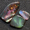 9.76 Cts Australian Boulder Opal Cut Loose Stone Parcel