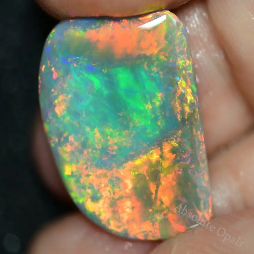 9.8 Cts Australian Solid Rough Opal Rub Lightning Ridge