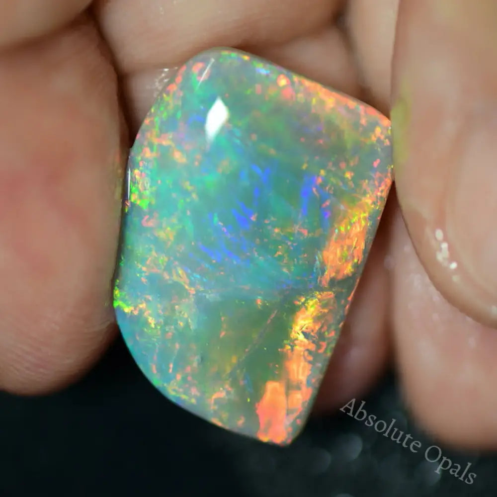 9.8 Cts Australian Solid Rough Opal Rub Lightning Ridge