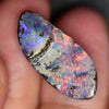 9.80 Cts Australian Boulder Opal Cut Loose Stone