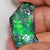 9.9 Cts Australian Rough Black Opal For Carving Lightning Ridge Cmr Single