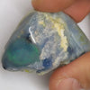 90.50 Cts Australian Semi Black Opal Rough Lightning Ridge Polished Specimen