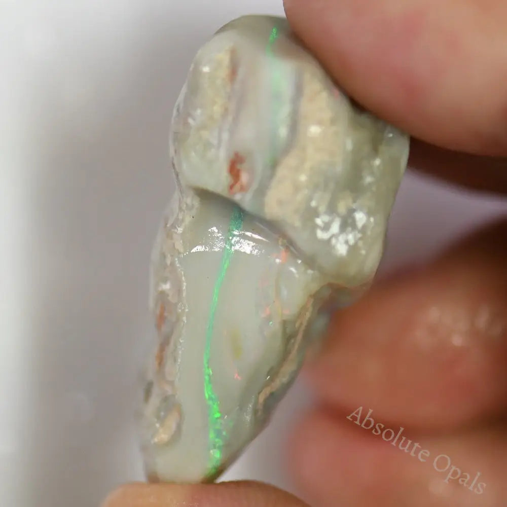 92.0 Cts Australian Rough Opal Lightning Ridge For Carving