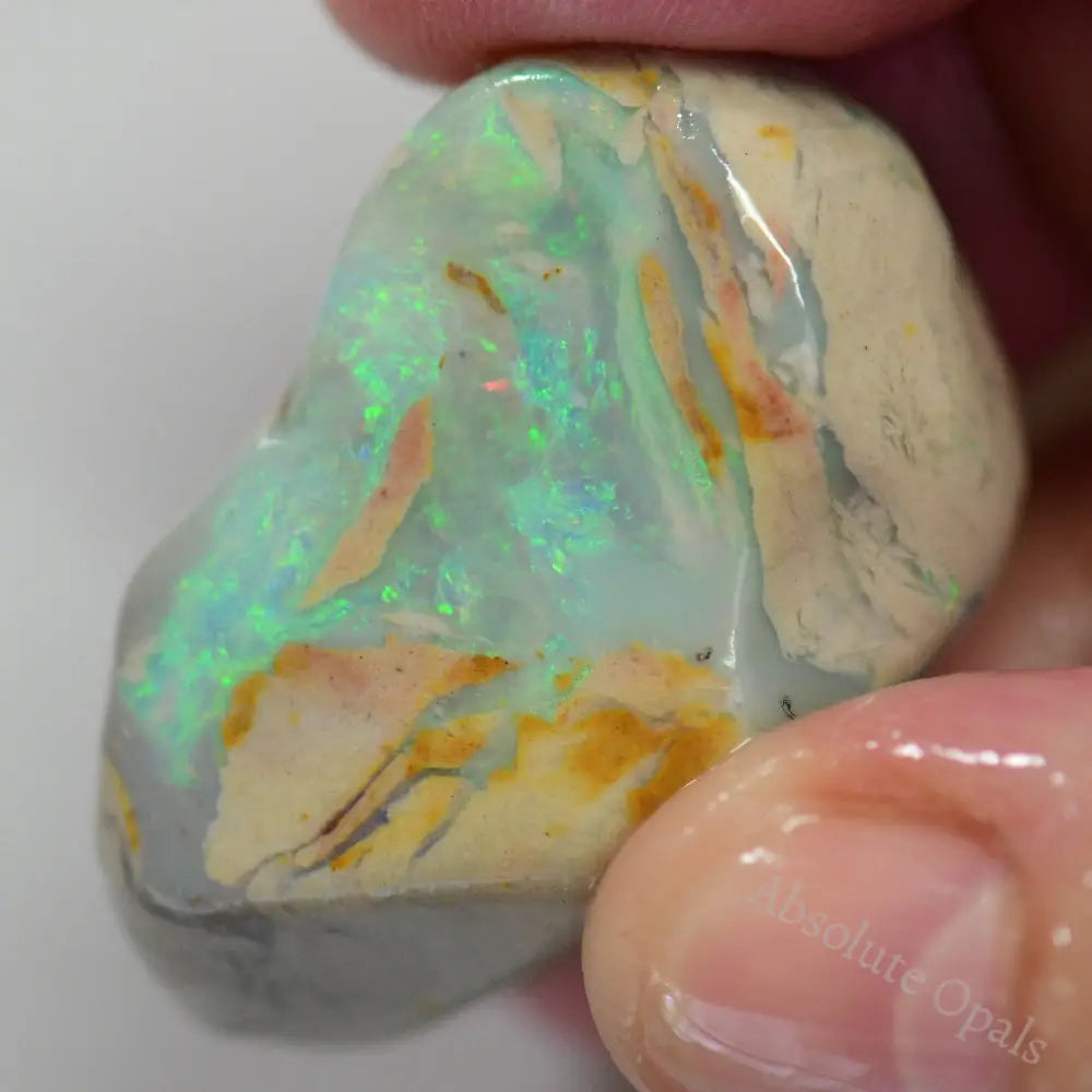 92.05 Cts Australian Opal Rough Lightning Ridge For Carving