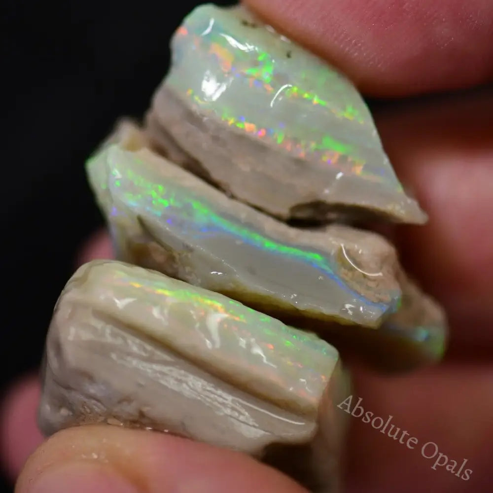 95.55 Cts Australian Rough Opal Parcel Lightning Ridge