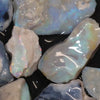 99.0 Cts Australian Solid Semi Black Opal Rough Lightning Ridge Parcel Stones