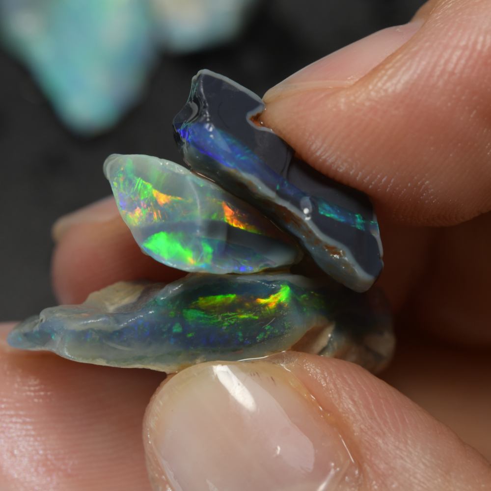 rough opal parcel