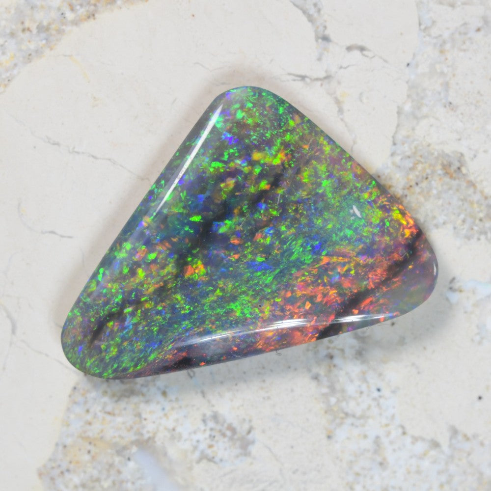 1.54 cts Dark Opal Lightning Ridge Solid Stone