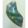 Australian Black Opal Lightning Ridge Solid Carving 3.17 Ct Black Opal