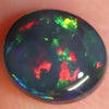 Australian Black Opal Lightning Ridge Solid Gem Stone Cabochon 1.0 Cts