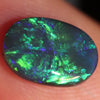 Australian Black Opal Lightning Ridge Solid Gem Stone Cabochon 1.94 Cts