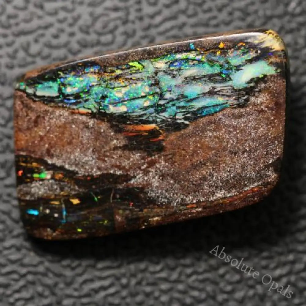 Australian Boulder Opal Cut Loose Stone 10.98 Cts