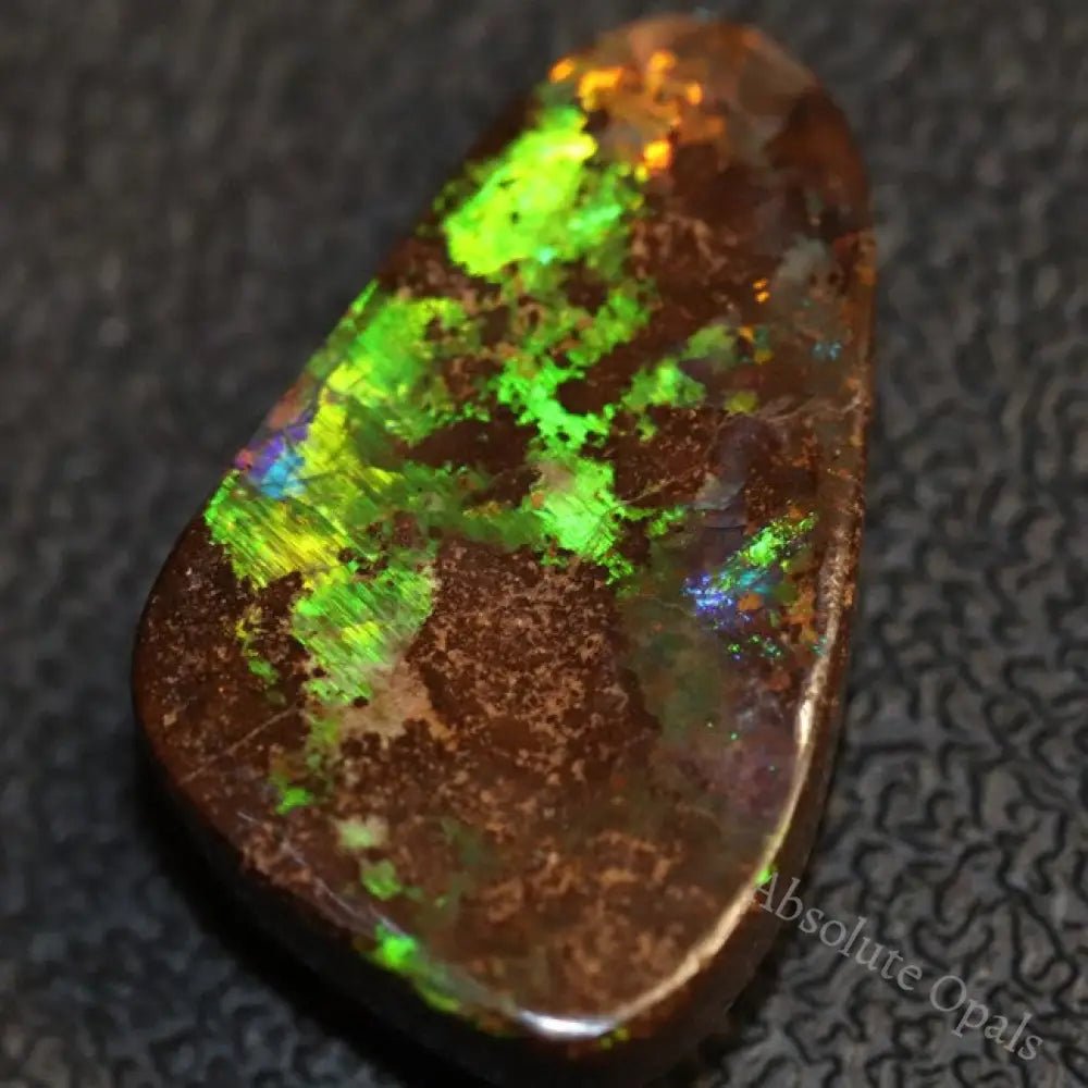 Australian Boulder Opal Cut Loose Stone 14.9 Cts