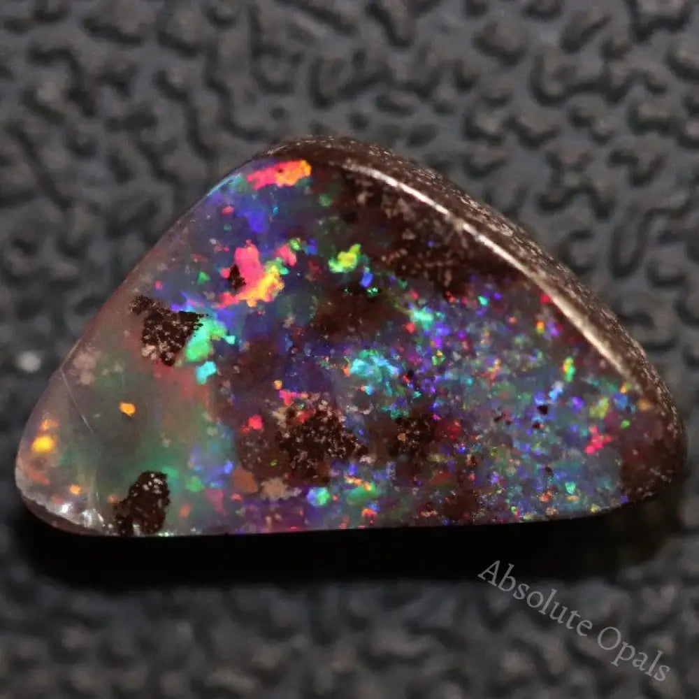 Australian Boulder Opal Cut Loose Stone 3.08 Cts