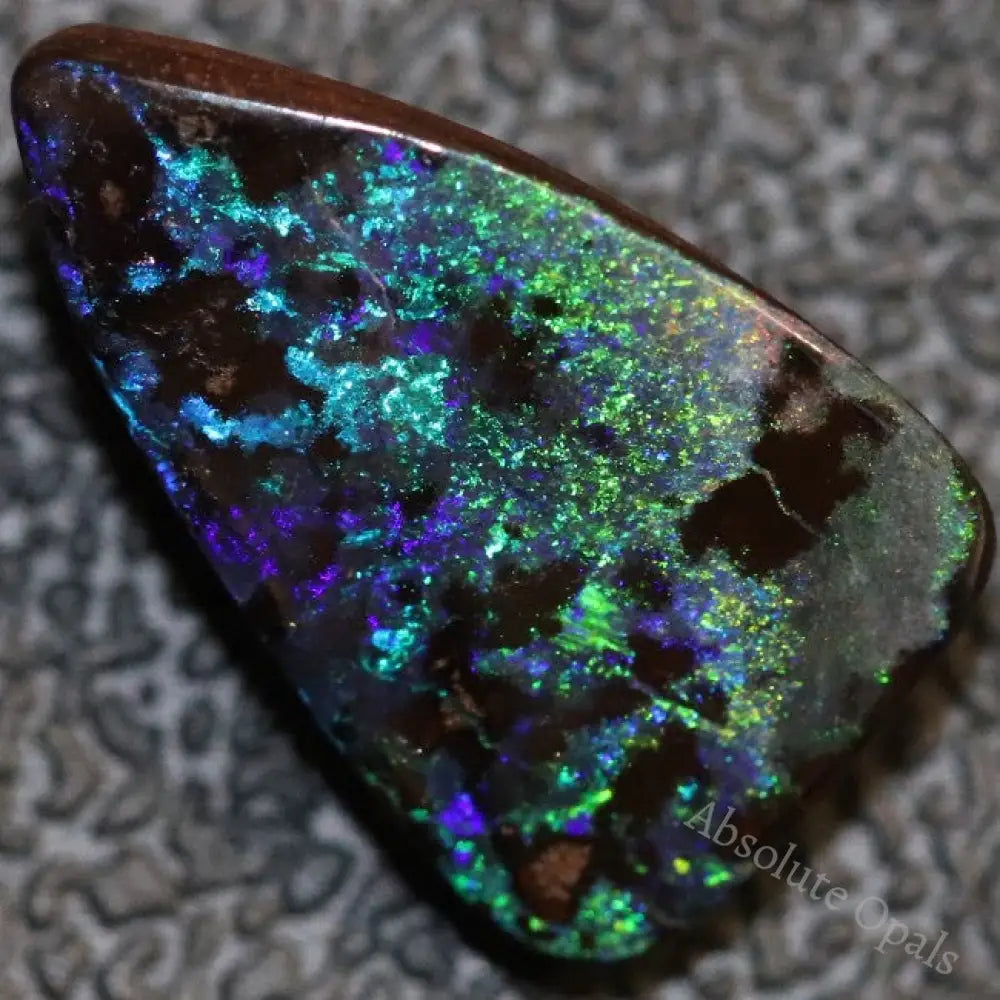 Australian Boulder Opal Cut Loose Stone 3.25 Cts