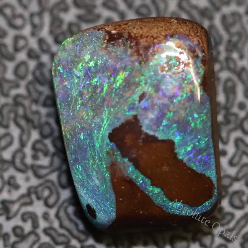 Australian Boulder Opal Cut Loose Stone 3.50 Cts