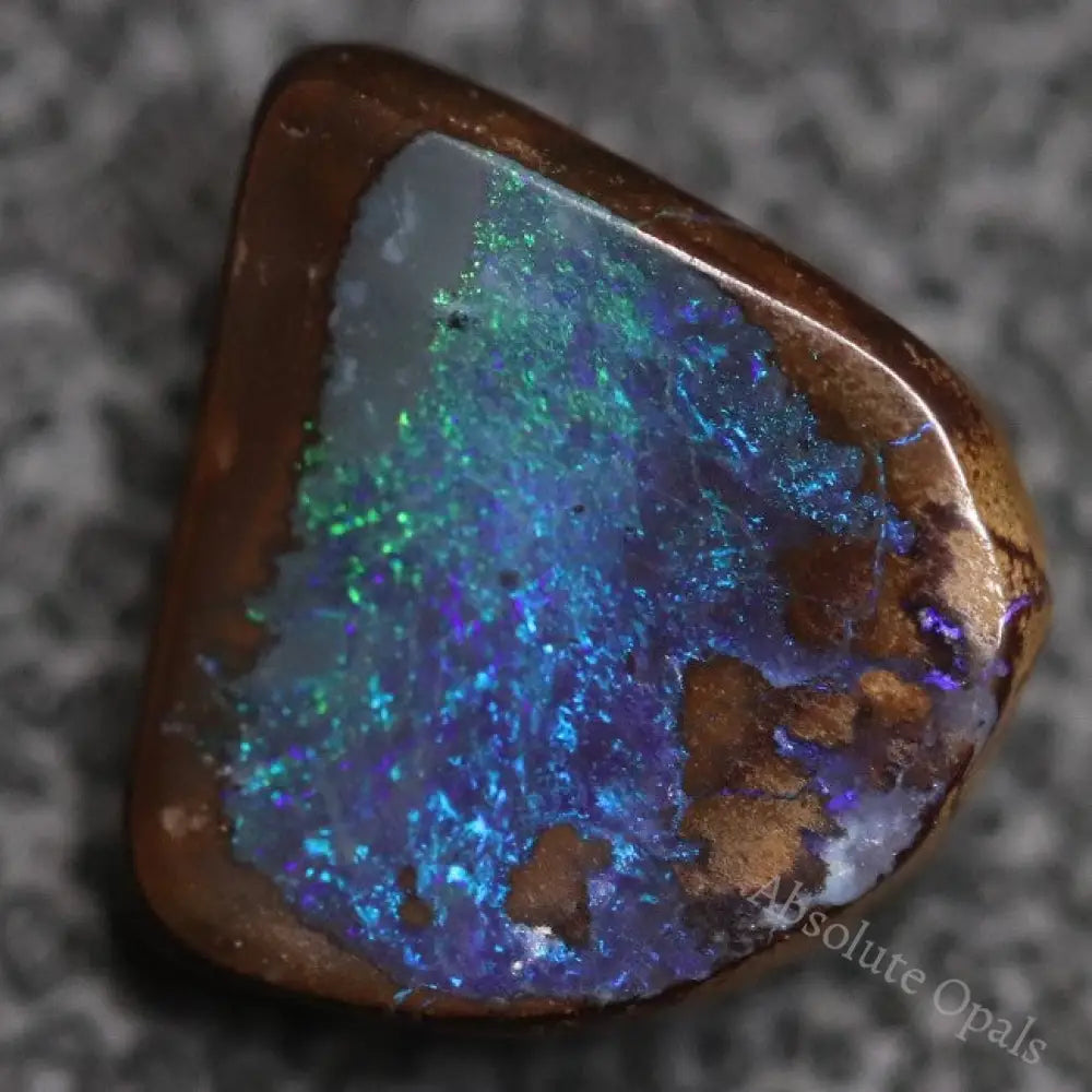 Australian Boulder Opal Cut Loose Stone 4.35 Cts