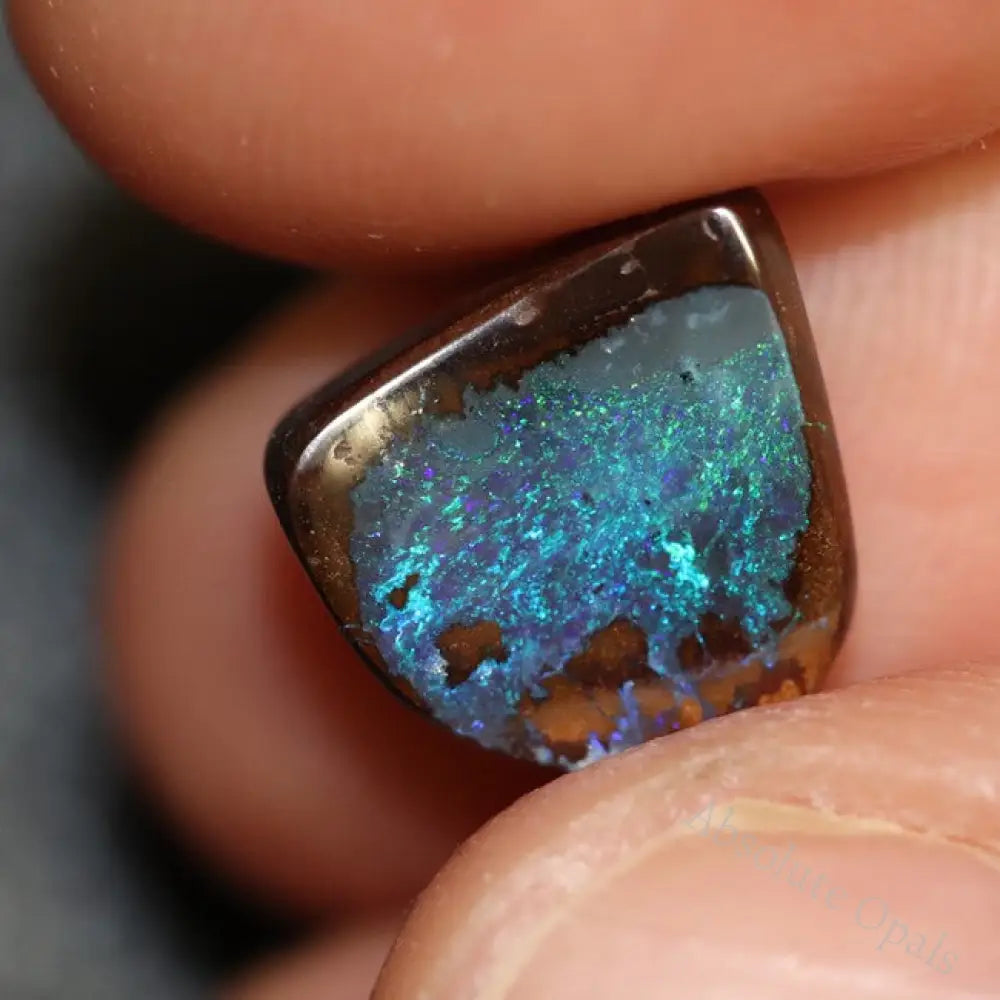 Australian Boulder Opal Cut Loose Stone 4.35 Cts