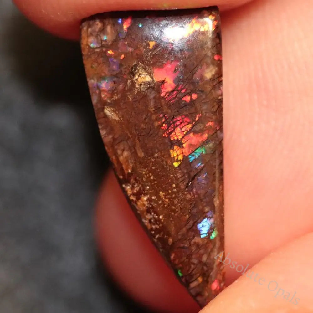 Australian Boulder Opal Cut Loose Stone 5.22 Cts