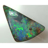 Australian Boulder Opal -Gem Green Fire – Solid Cut 16.6Ct 29Mm Long Boulder Opal