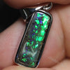 Australian Boulder Opal Pendant Sterling Silver L26.6Mm 2.17Gr Jewellery