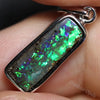 Australian Boulder Opal Pendant Sterling Silver L26.6Mm 2.17Gr Jewellery