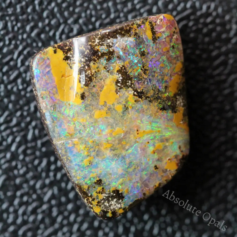 Australian Boulder Opal Solid Cut Loose Stone 17.90 Cts