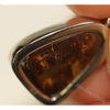 Australian Boulder Opal Solid Pendant Sterling Silver L24.9Mm + Vid Jewellery