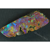 Australian Boulder Opal Solid Stone Natural Cut 24.55 Cts Boulder Opal