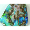 Australian Boulder Opal Solid Stone Natural Cut Carving 100.5 Cts Boulder Opal