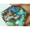 Australian Boulder Opal Solid Stone Natural Cut Carving 100.5 Cts Boulder Opal