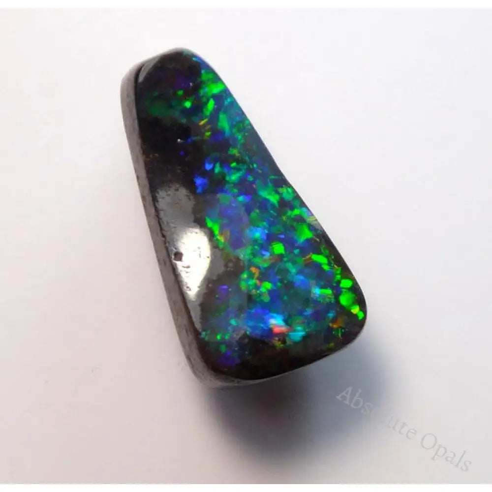 Australian Boulder Opal Solid Stone Natural Gem Cut 2.90 Cts Boulder Opal