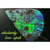 Australian Boulder Opals – Gem Green Fire Solid Cut 6.6Ct 17.6Mm Boulder Opal