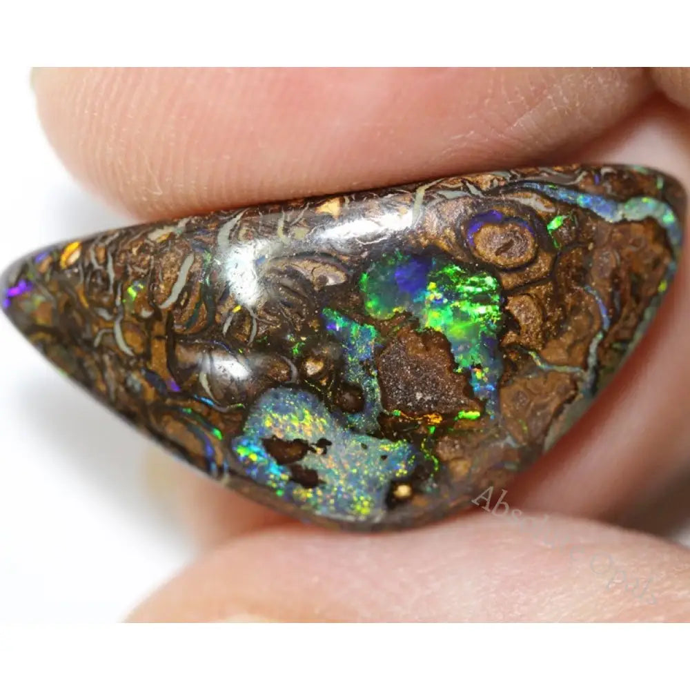 Australian Boulder Opals Solid Cut Loose Stone 16.65 Cts Opal