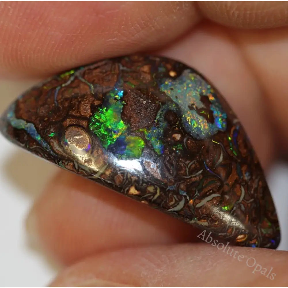 Australian Boulder Opals Solid Cut Loose Stone 16.65 Cts Opal