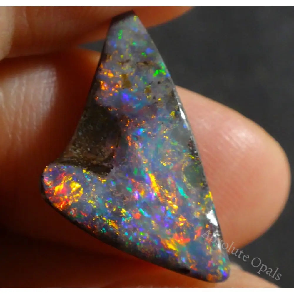 Australian Boulder Opals Solid Stone Natural Gem Cut 7.14 Cts Boulder Opal