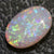 Australian Lightning Ridge Solid Opal Cabochon Oval 0.88 Cts