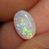 Australian Lightning Ridge Solid Opal Cabochon Oval 0.88 Cts