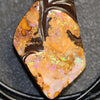 Australian Opal Boulder Drilled Greek Leather Pendant Necklace 76.50 Cts Jewellery
